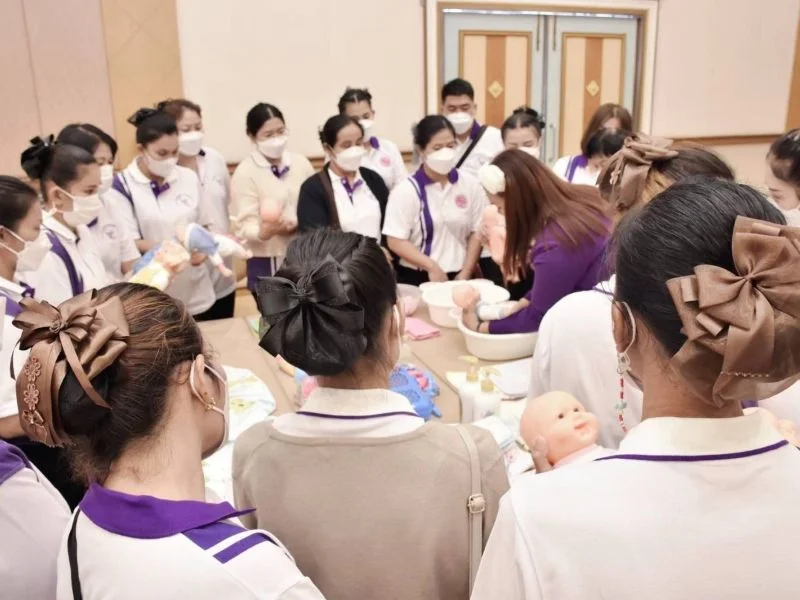 การฝึกอบรมการดูแลผู้สูงอายุ
